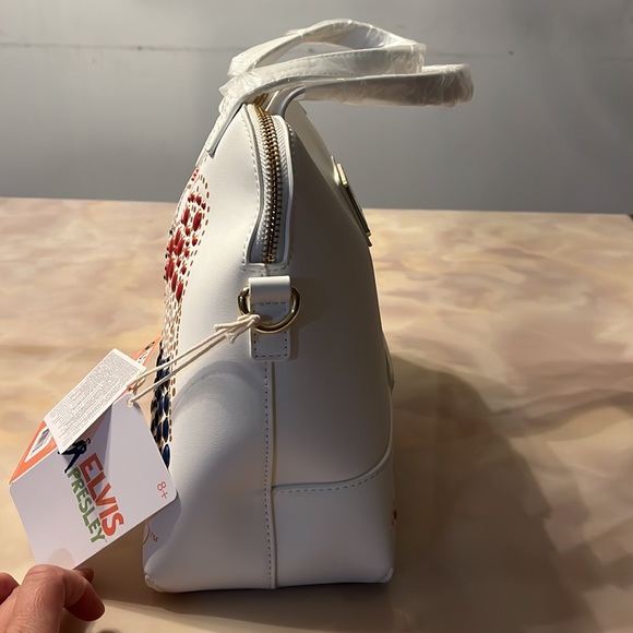 Loungefly Elvis Presley Aloha Jumpsuit Cosplay Crossbody Bag - Picture 5 of 10